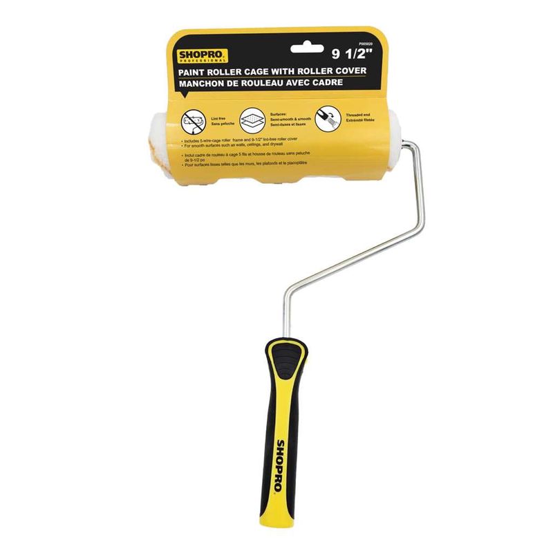 9-1/2&quot; Paint Roller Cage with Roller Cover