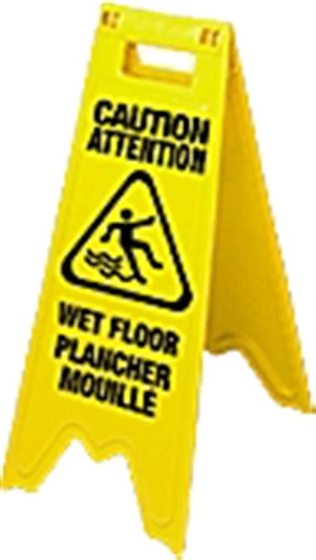 Standup Signs &quot;Caution Wet Floor&quot;