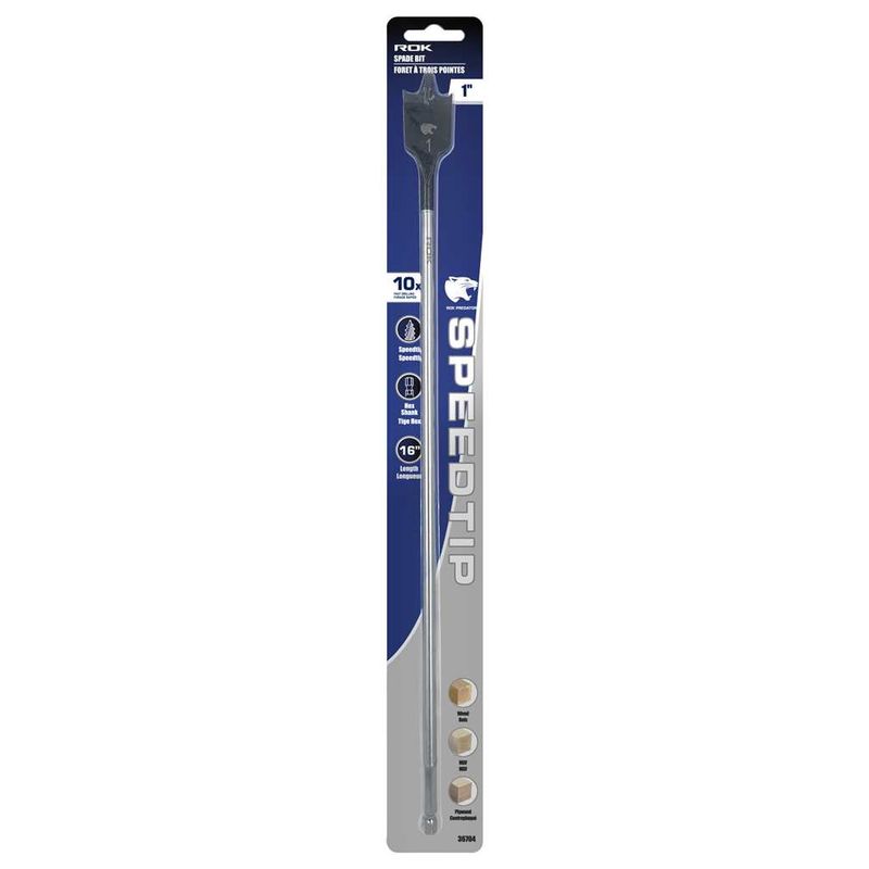 Spade Bit 1&quot; X 16&quot; with Speedtip