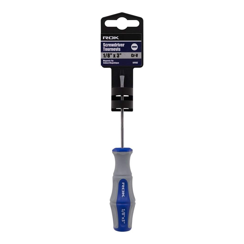 Screwdriver Slot 1/8&quot; X 3&quot;