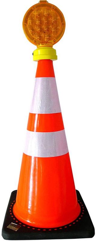 Led Traffic Cone Light- 2 Sided