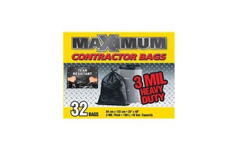 Contractor Garbage Bags – 3 mil Heavy-Duty