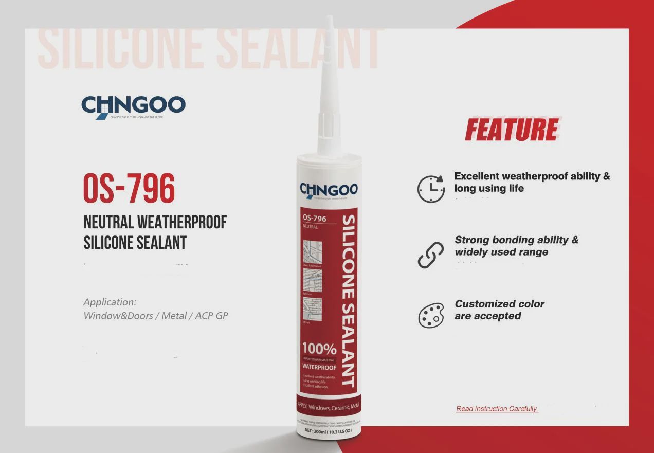 Silicone Sealant-Neutral – Clear 300 ml (OS-796)