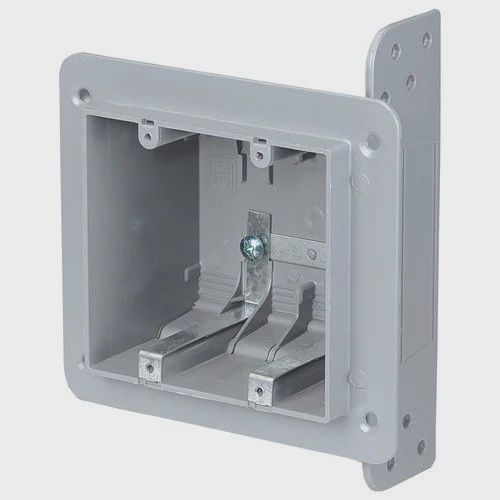 Junction Box – Grey,  2-Gang