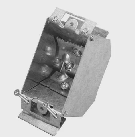 Metal Electrical Box – 1-Gang Easy Mount