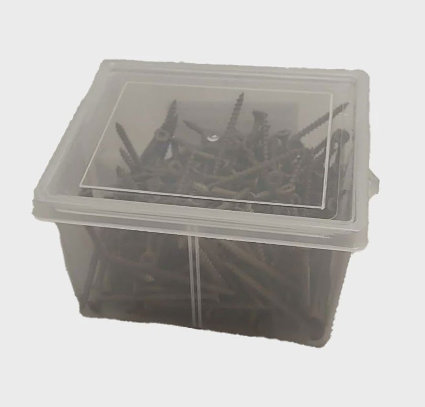 Screws – Square Recess Flat Head Zinc 2&quot;