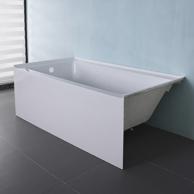 Acrylic Alcove Bathtub – 60&quot; x 30&quot; Right Drain