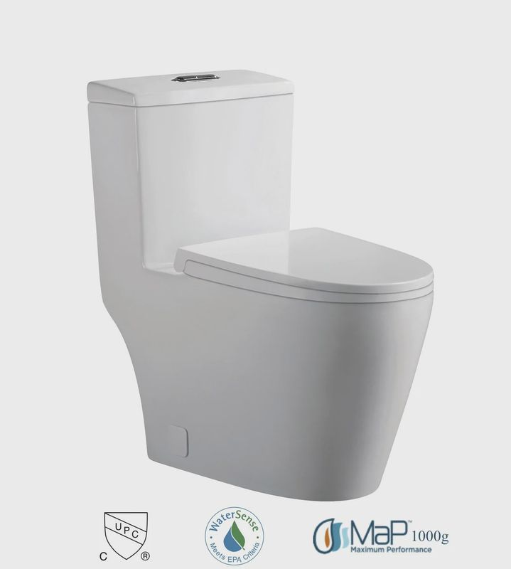 One-Piece Toilet – BL 137- 27-1/2&quot; x 15-1/2&quot; x 29-1/8&quot;, 4.5/3.0 LPF- Dual Flush