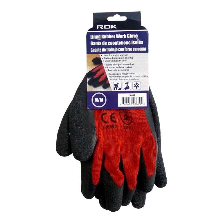 LATEX COATED GLOVE - XL