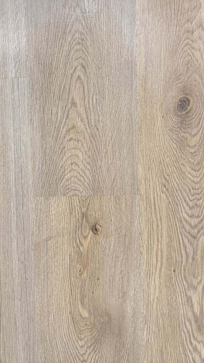 OAK NATURAL 7mm Vinyl Flooring 1524x227.5mm (5+2mm) 22.39sf/box