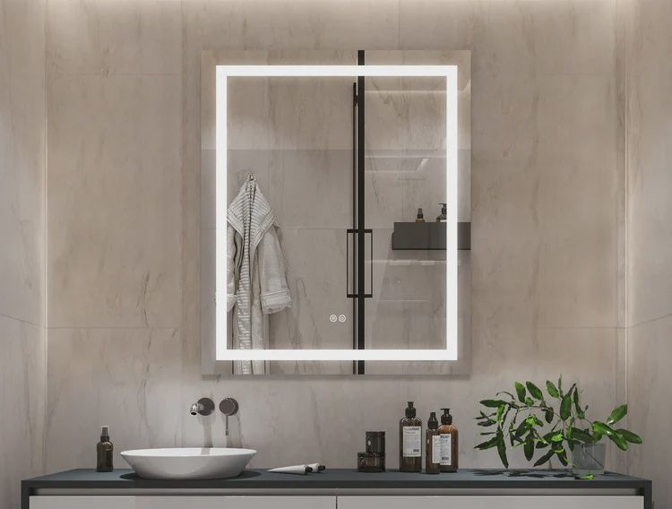 30&quot;x36&quot; LED Bathroom Mirror with defog system 91072
