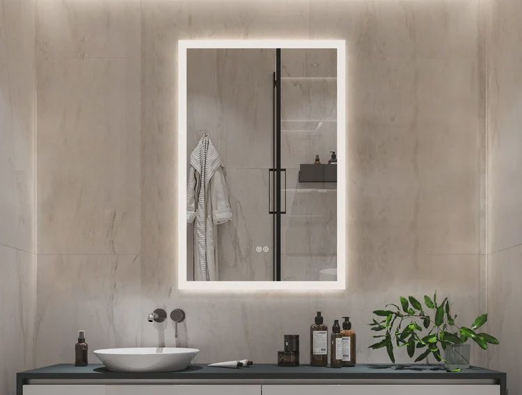 24&quot;x36&quot; Vanity Mirror With Lights LED Frameless Design with defog system 91069