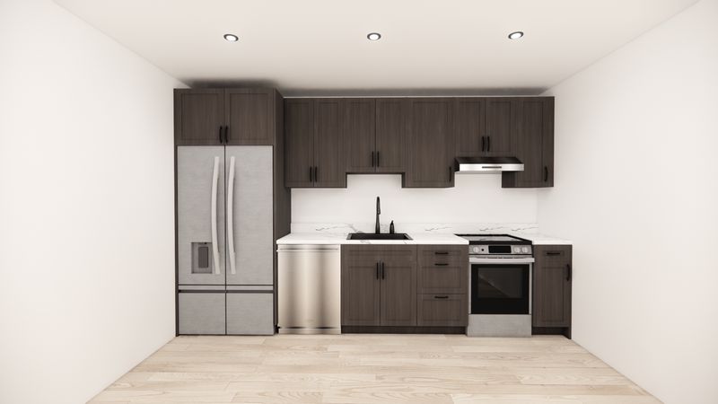 Straight Kitchen – DARK ESPRESSO SHAKER PANEL