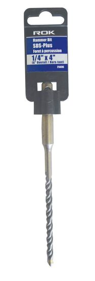 SDS Plus Bit 1/4&quot; X 4&quot; X 6&quot;