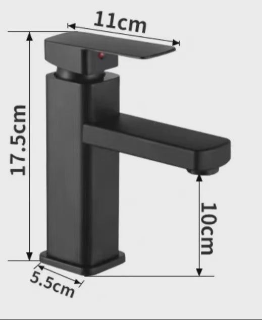 Heavy Duty BB4-MB/B99-MB BASIC SUS 304 BLACK BATHROOM FAUCET