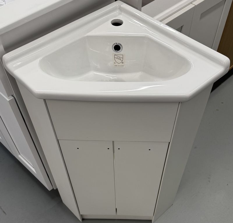 16&quot; corner vanity combo