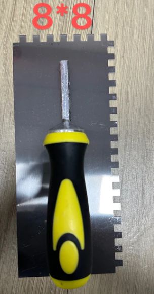 TILE TROWEL SQUARE NOTCH 8mm x 8mm