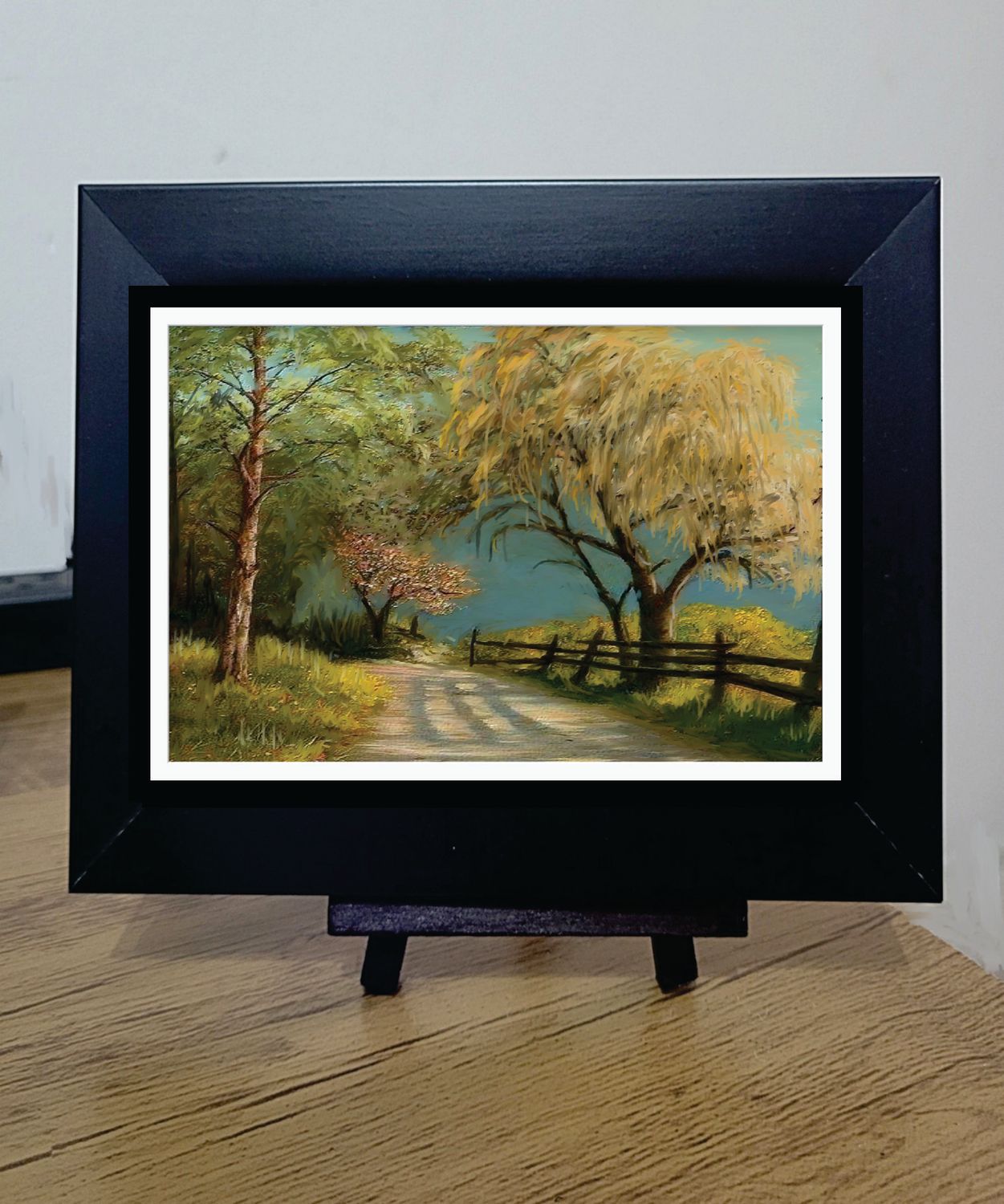 Quadro Pintura Digital com Moldura