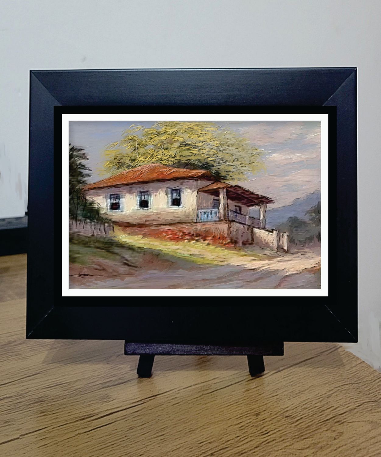 Quadro Pintura Digital com Moldura