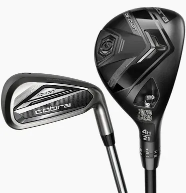 COBRA DS-ADAPT 5H 6-PW GW RIGHT Combo Iron Set with Steel Shafts
