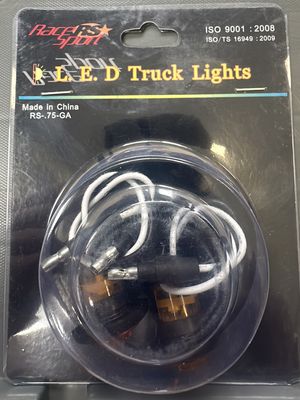 RACE SPORT LED TRUCK LIGHTS DC12V AMBER