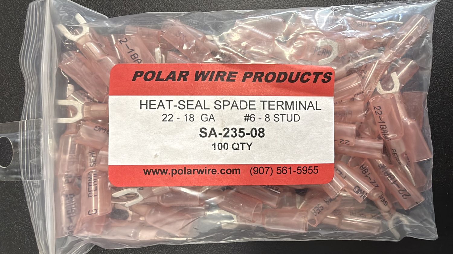 HEAT-SEAL SPADE 22-18 #8