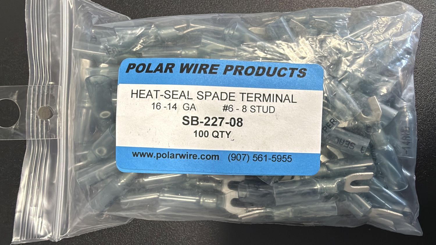 HEAT-SEAL SPADE 16-14 #8