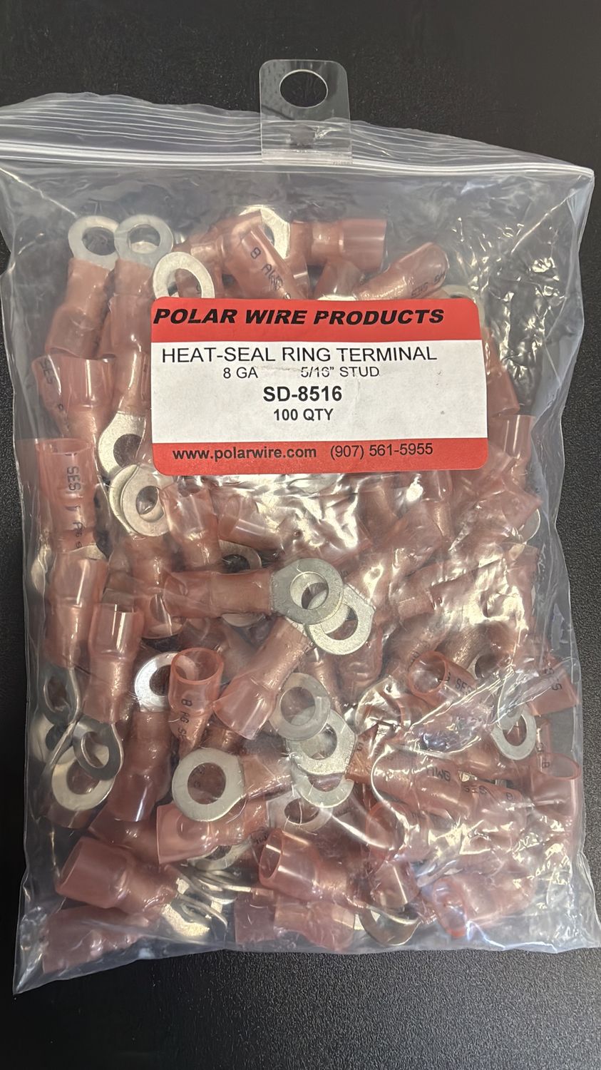 HEAT-SEAL RING 8GA 5/16&quot;