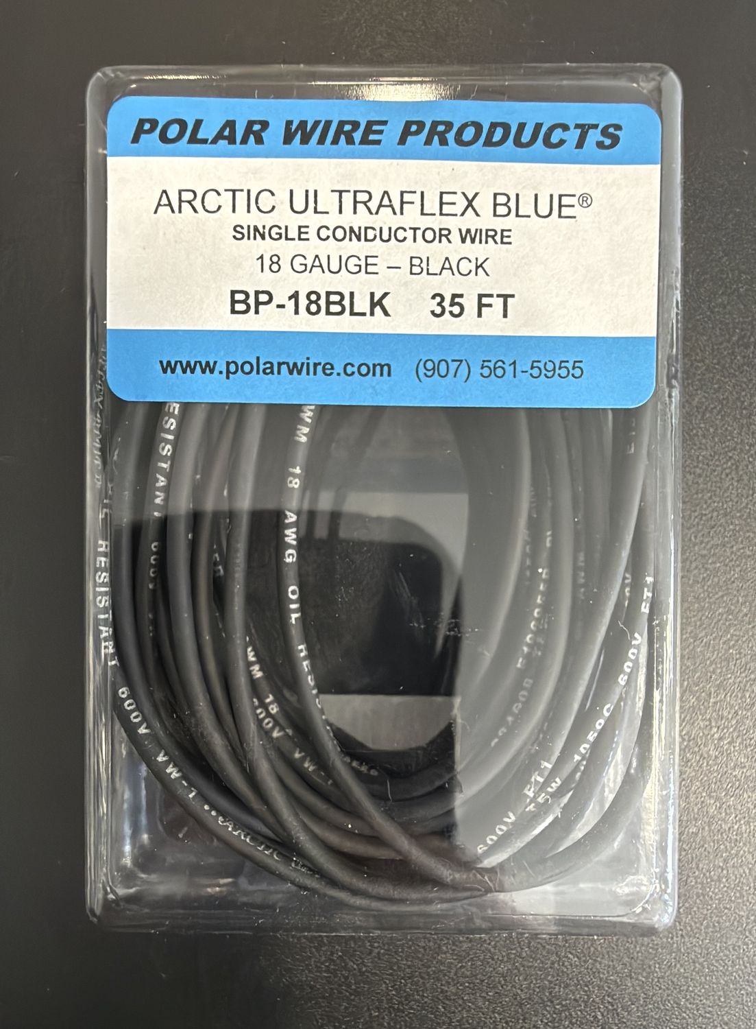 ARCTIC ULTRAFLEX 18GA BLK