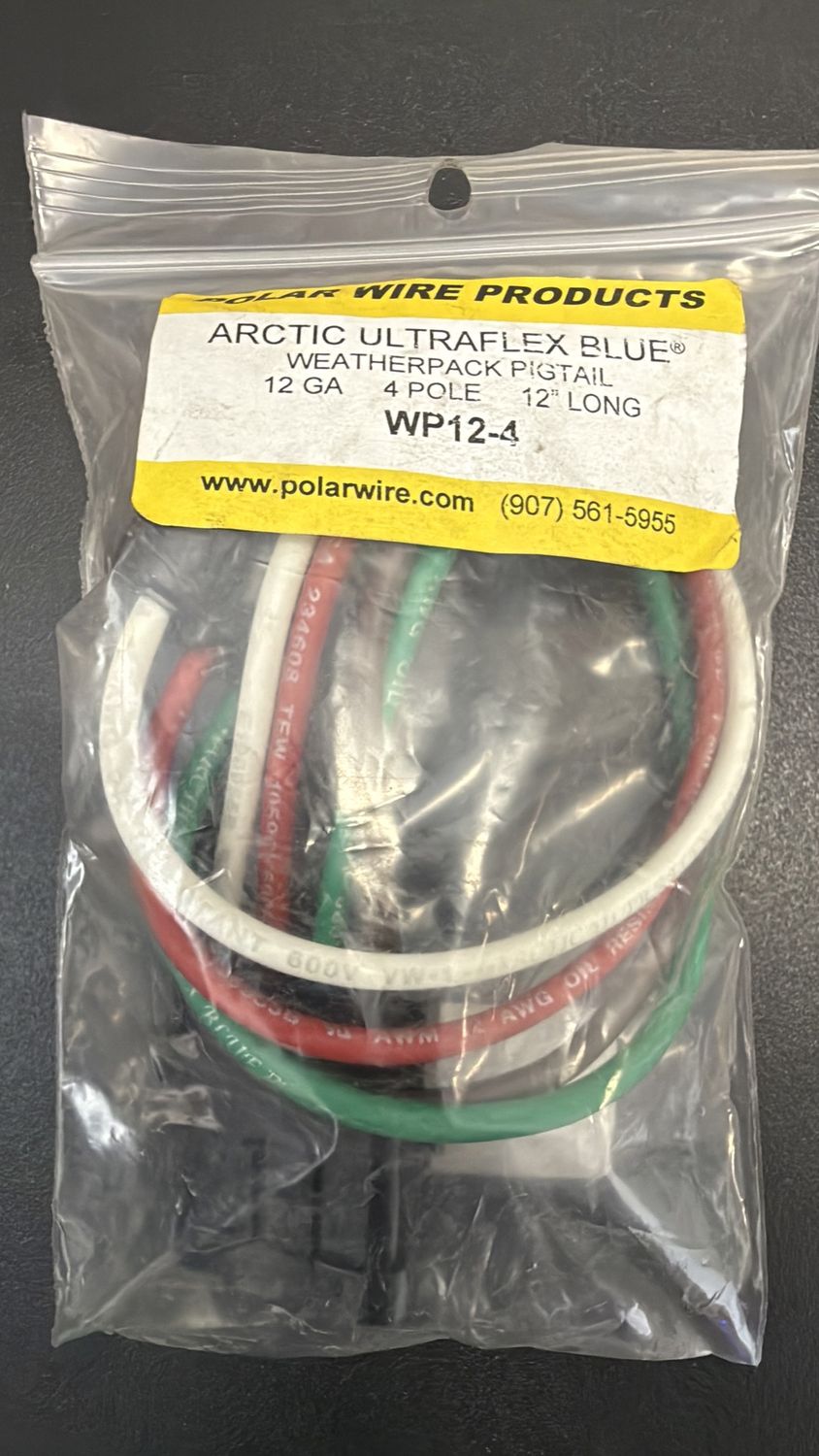 4 POLE WEATHER PACK CONNECTOR 12 GAUGE
