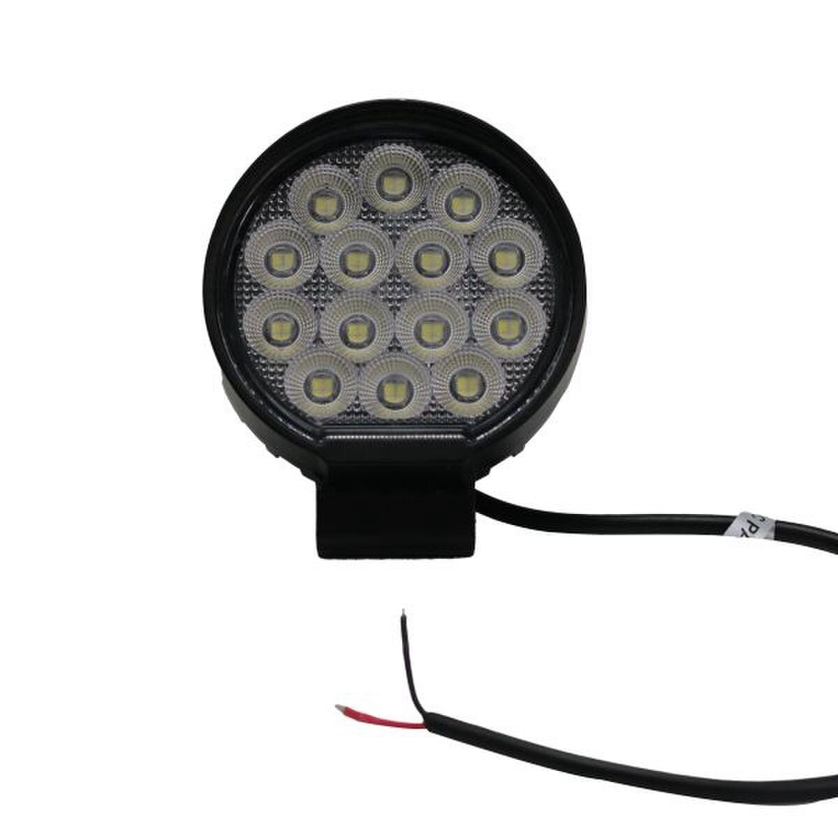 RACE SPORT 4.5IN 56-WATT ROUND LED FLOOD BEAM LIGHT