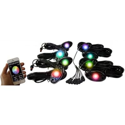 RACE SPORT COLORSMART 8-LED ROCK LIGHT KIT