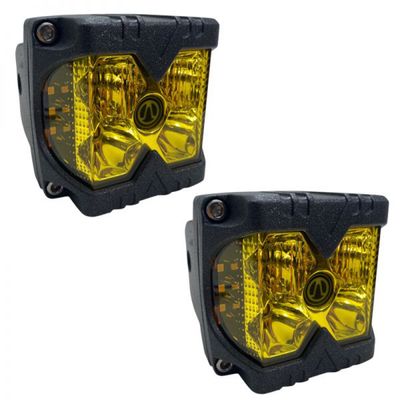 RACE SPORT 40-WATT LED CUBE LIGHT W/ AMBER LENS