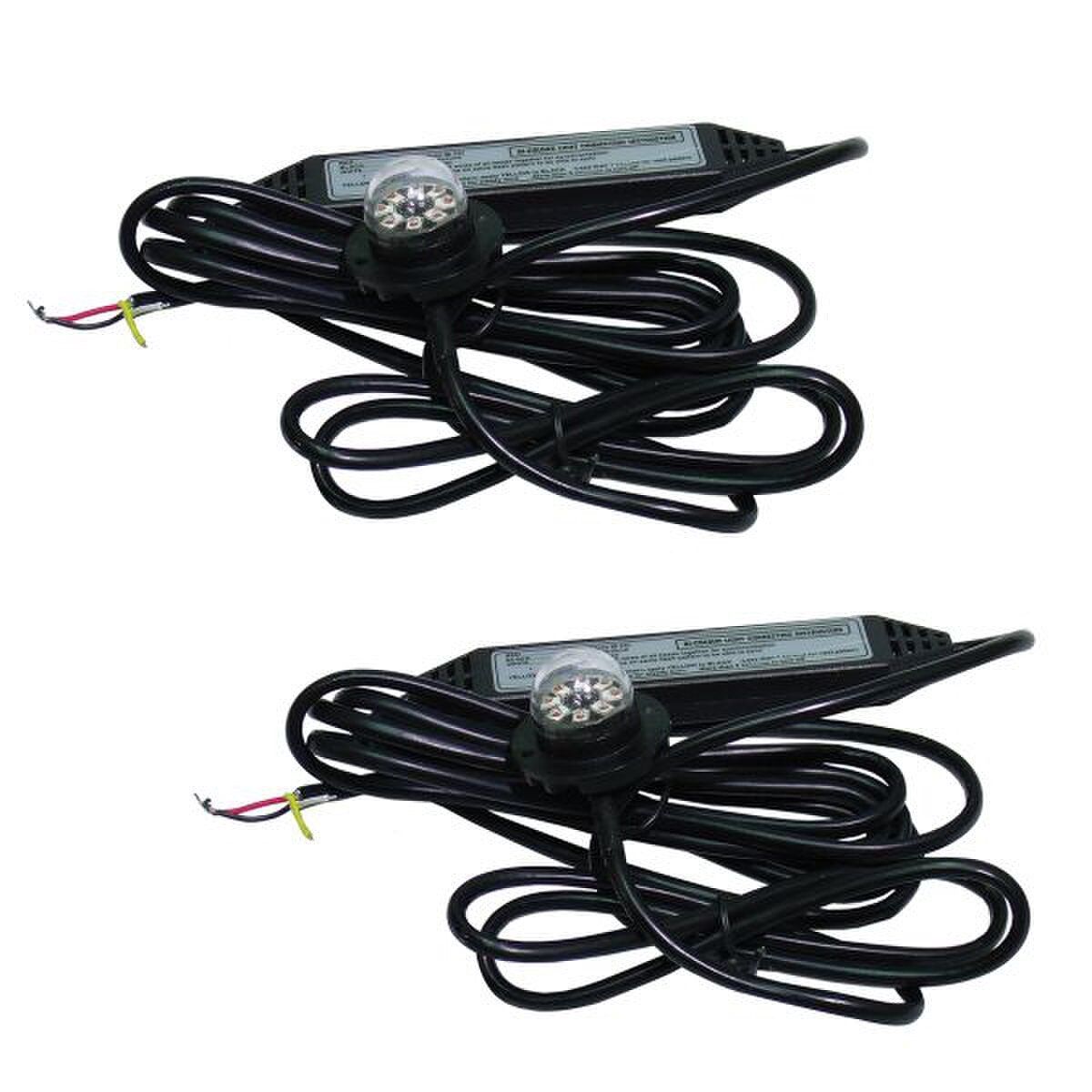RACE SPORT WHITE-AMBER LED STROBE LIGHT KIT