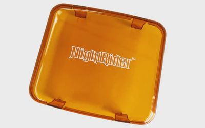 NR 4.5&quot; Amber Square Light Cover