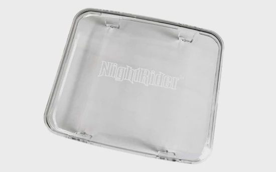 NR 4.5&quot; CLEAR SQUARE LIGHT COVERS