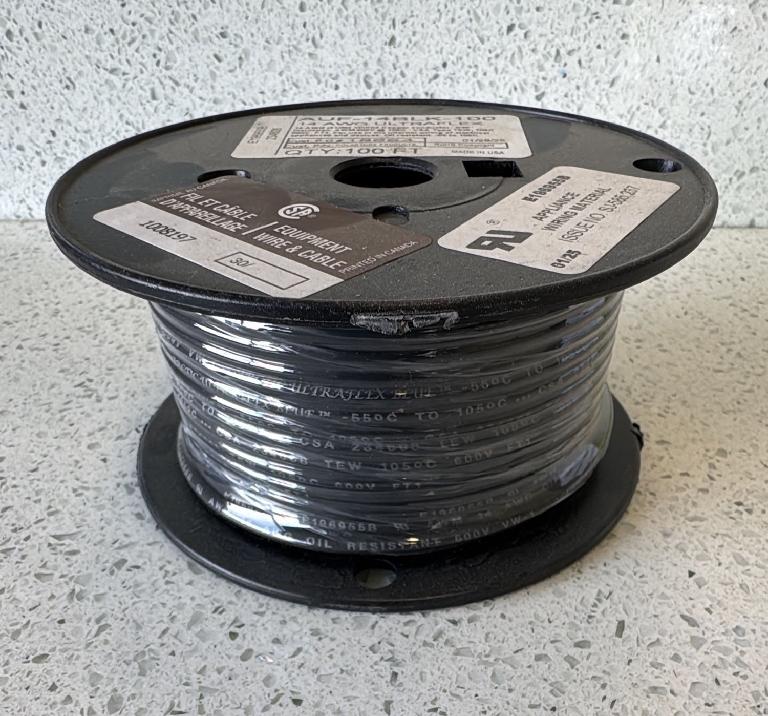 ARCTIC ULTRAFLEX 14GA BLK 10OFT