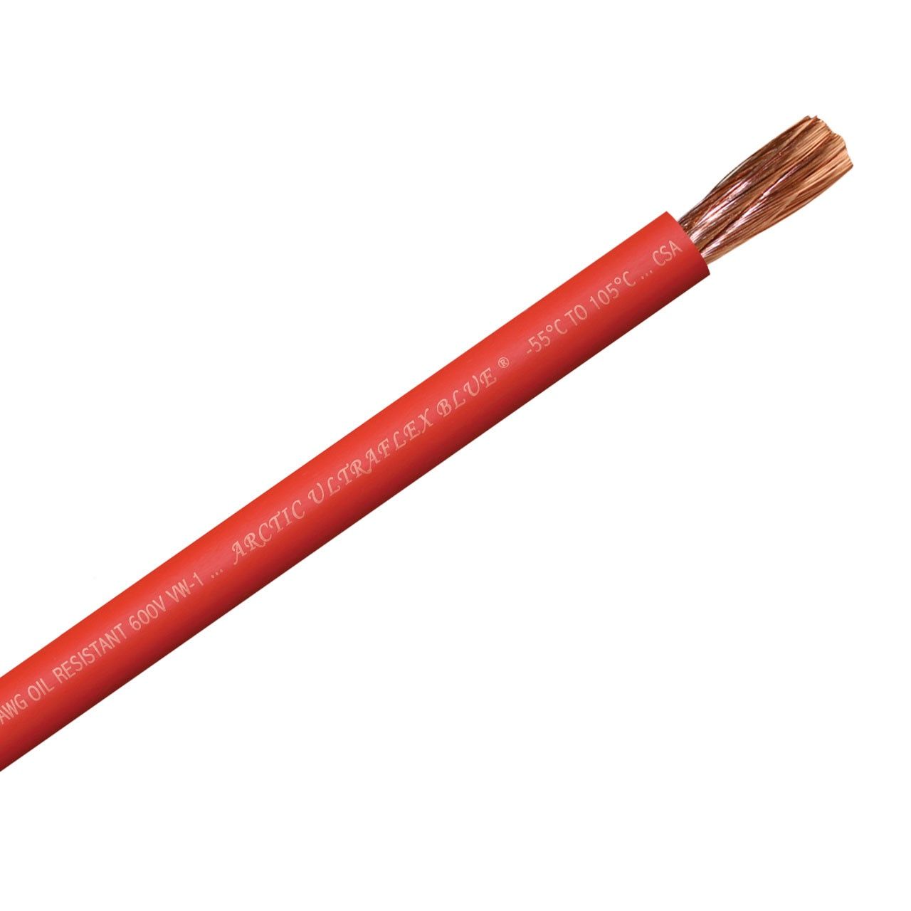 ARCTIC ULTRAFLEX 4GA RED PER FOOT