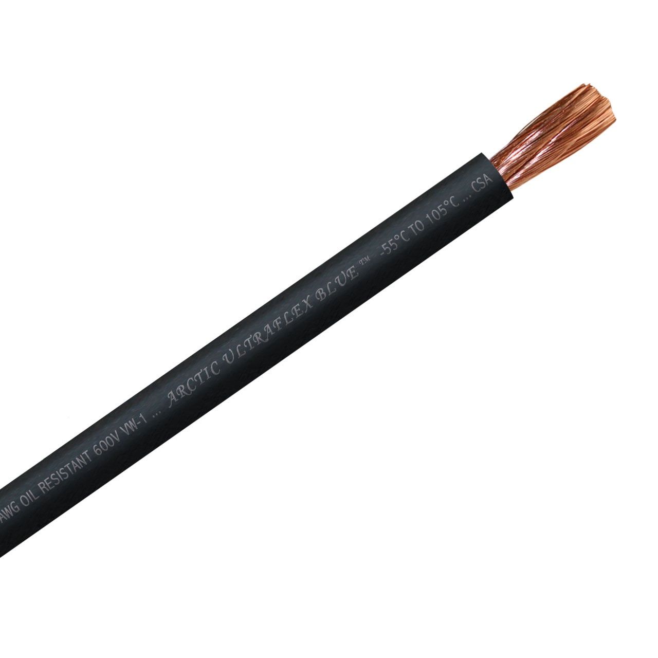 ARCTIC ULTRAFLEX 4GA BLK PER FOOT