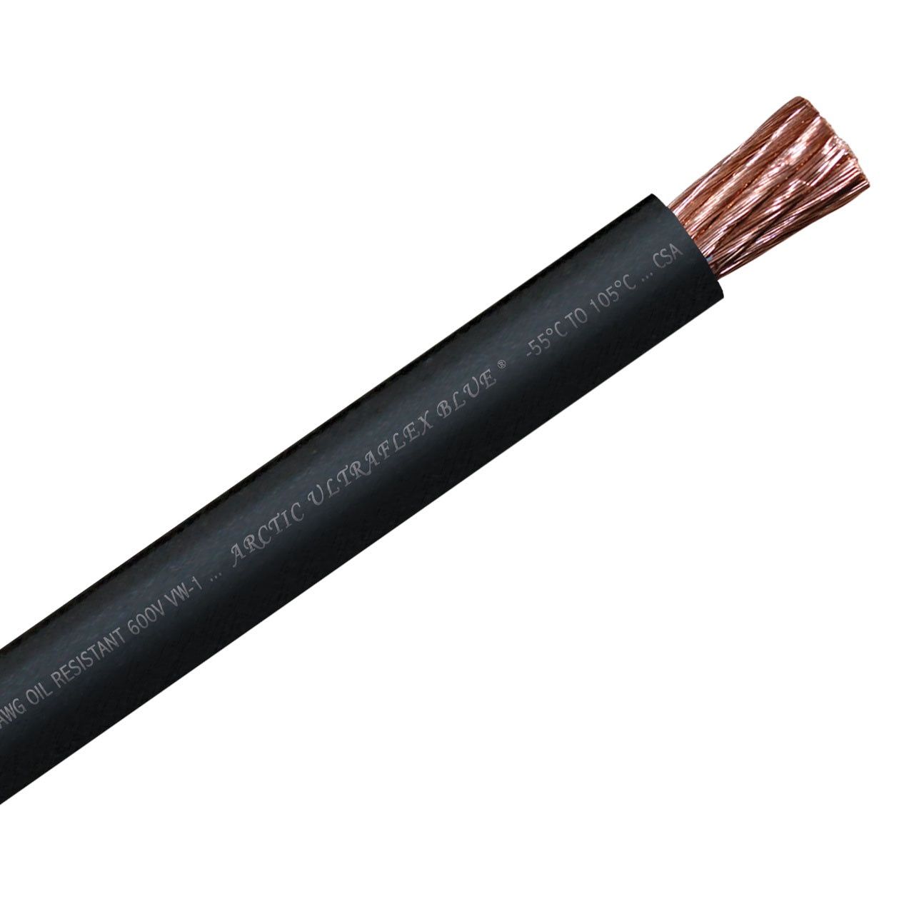 ARCTIC ULTRAFLEX 1/0 BLK PER FOOT