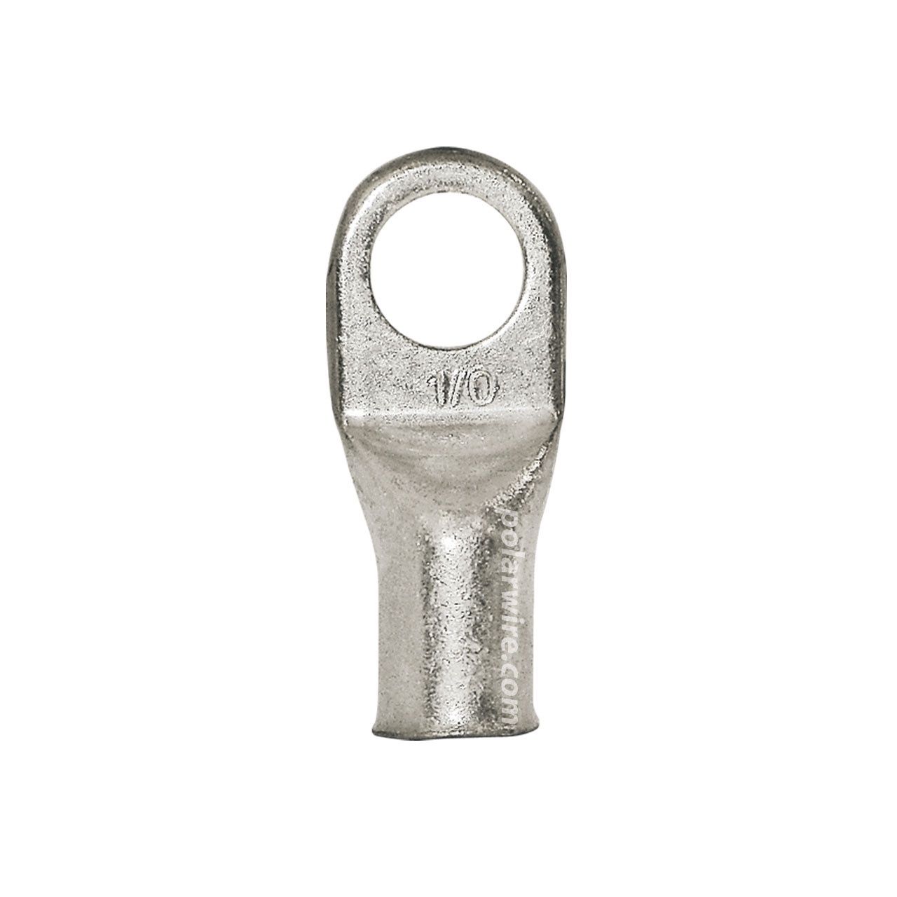 EYELET LUG 1/0 1/2&quot; STUD PLATED COPPER