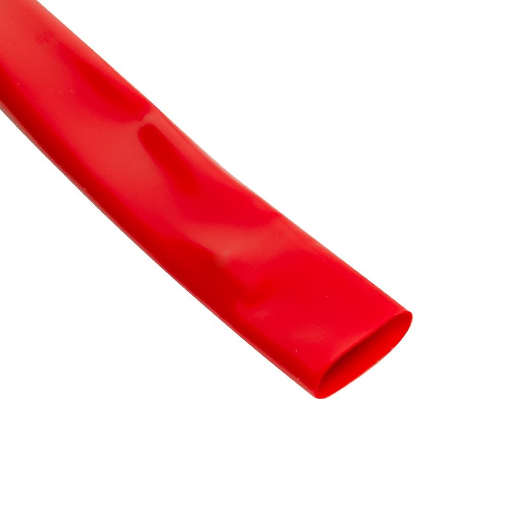 HEAT SHRINK 1&quot; 1&#39; RED