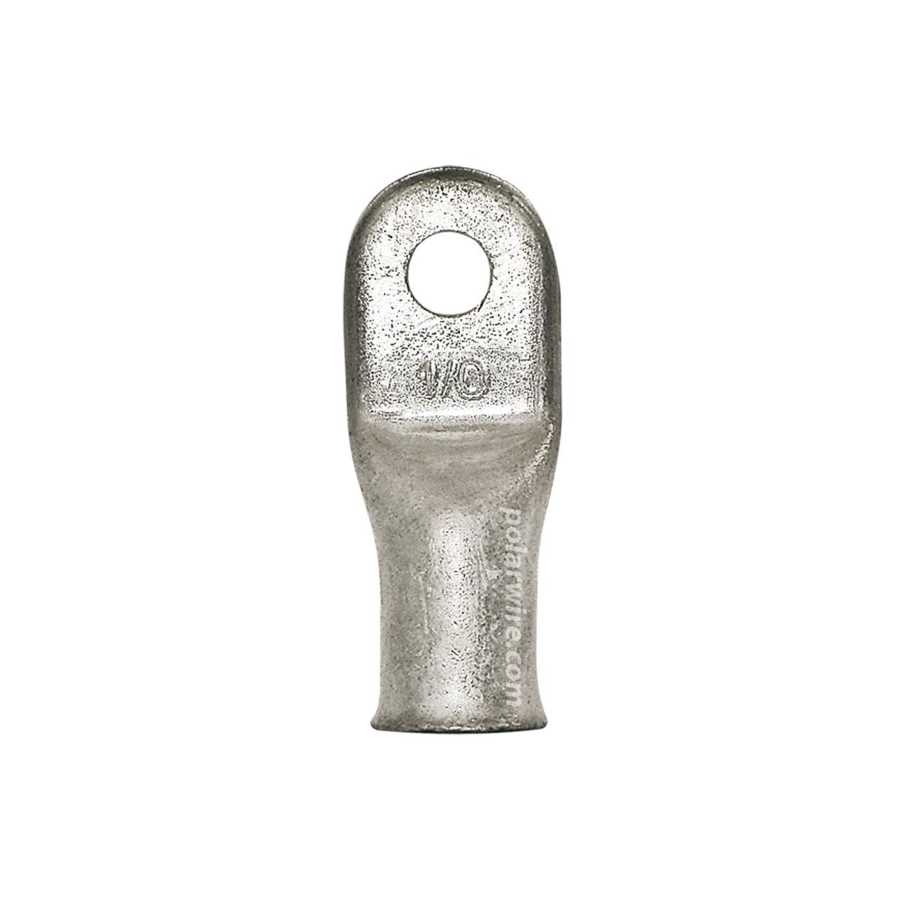 EYELET LUG 1/0 1/4&quot; STUD PLATED COPPER