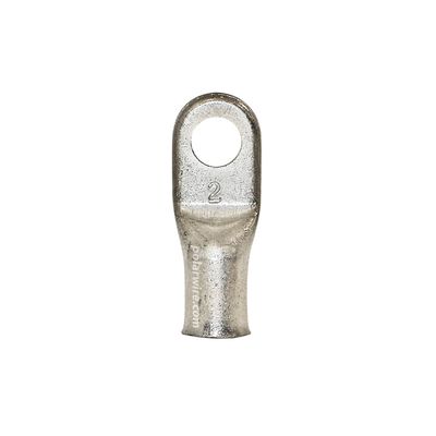 EYELET LUG 2GA 5/16&quot; STUD PLATED COPPER