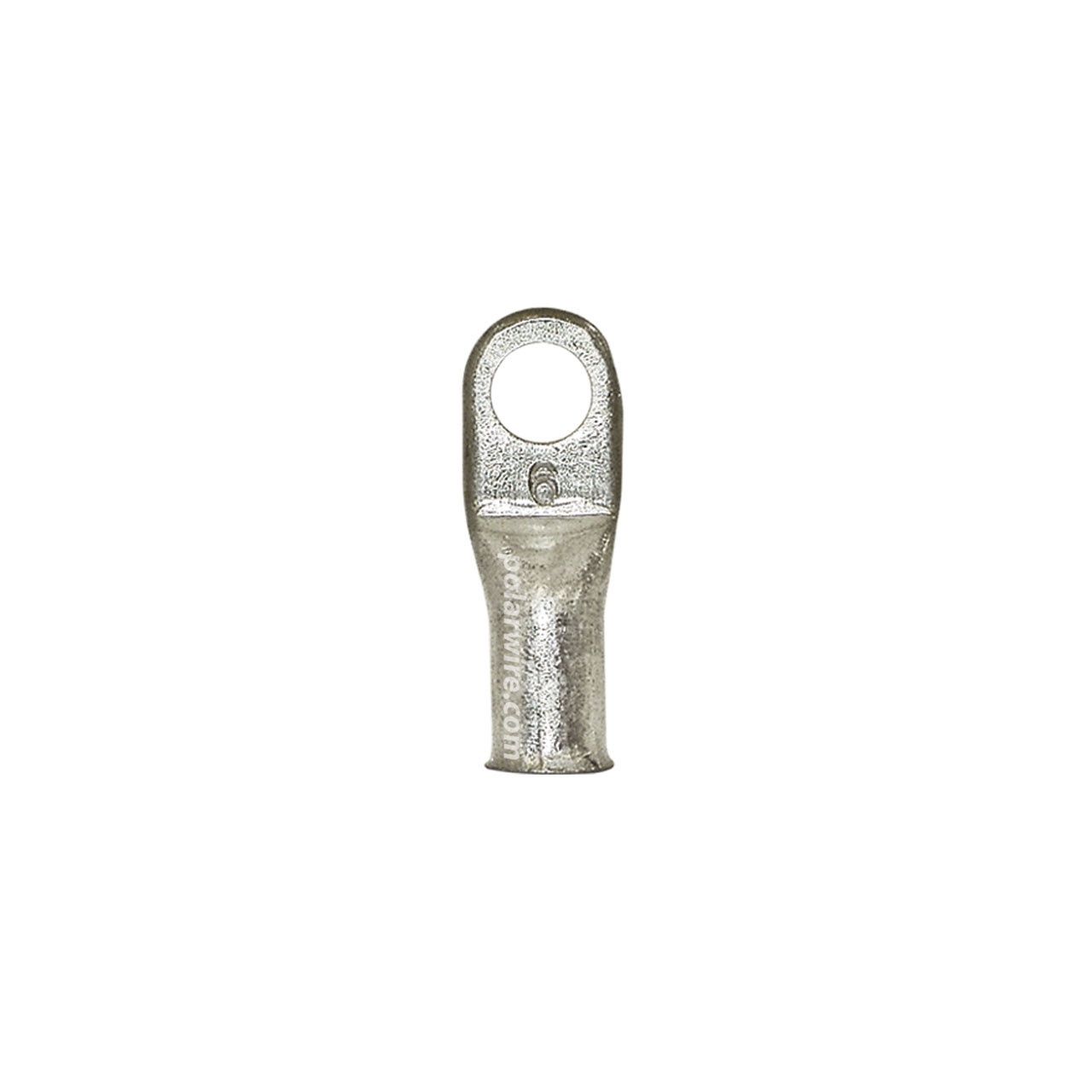 EYELET LUG 6GA 1/4&quot; STUD PLATED COPPER