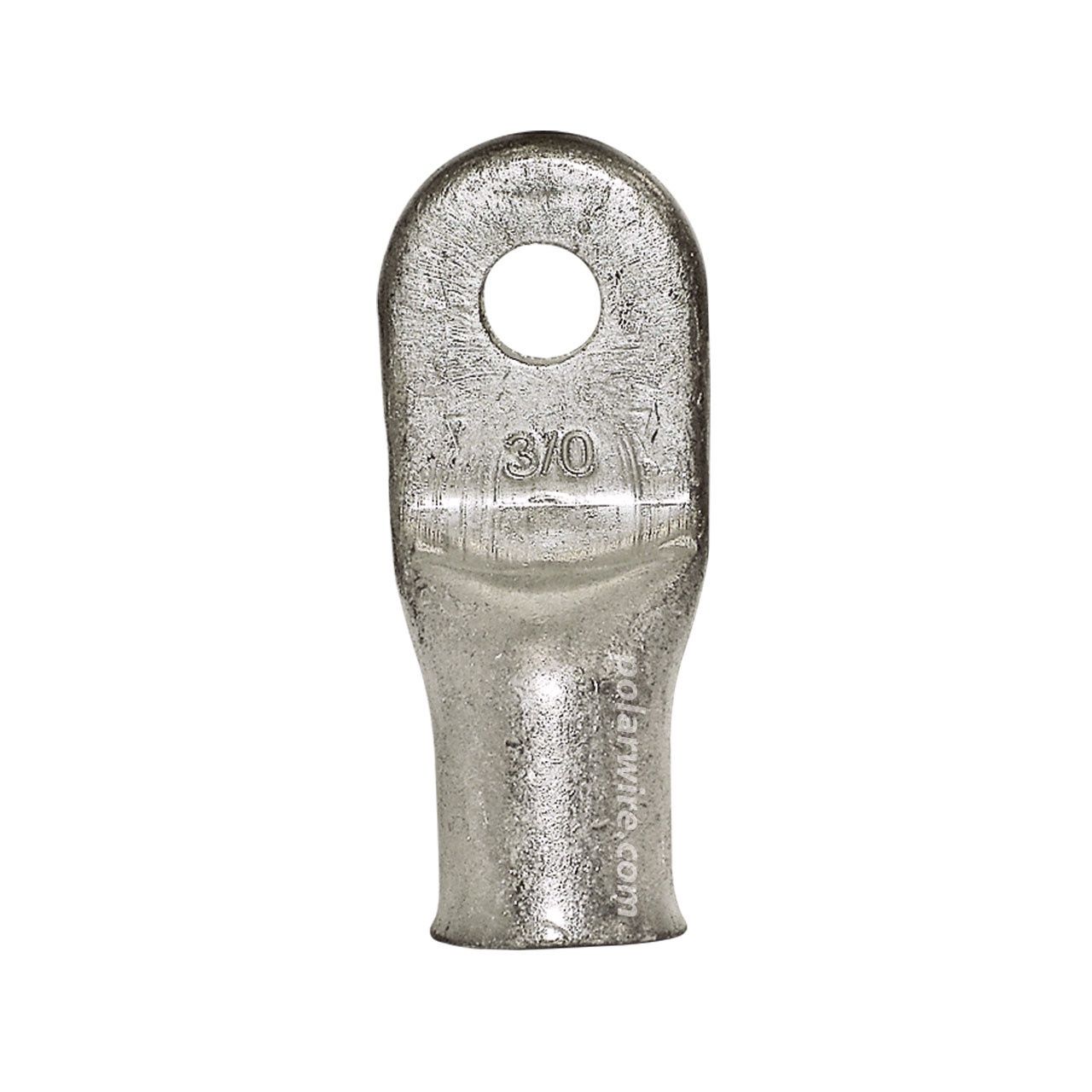 EYELET LUG 3/0 5/16&quot; STUD PLATED COPPER