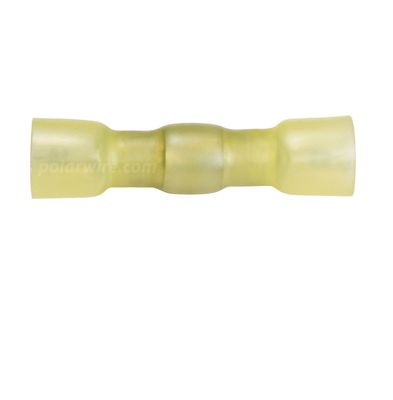 CRIMP &amp; SOLDER TERMINALS HEAT SEAL BUTT 12-10 GA SEAMLESS/ 25 PK