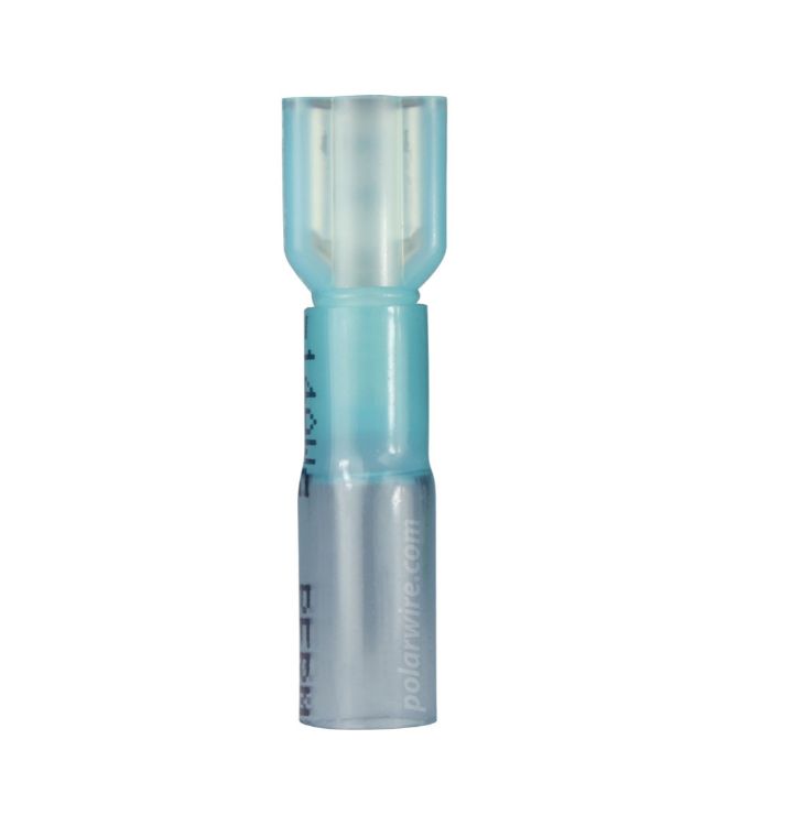 HEAT-SEAL QUICK SLIDE 16-14GA FEMAILE INSULATED .250 25 PK