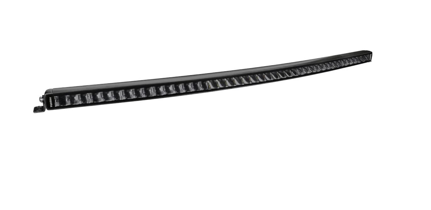40&quot; Jet Black Series Single Row ECE/EMARK LED Light Bar (Curved) - NJSCR40EM