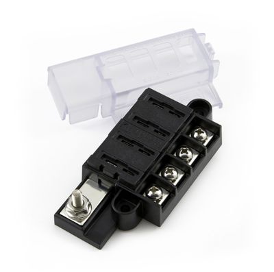 BLUE SEA SYSTEMS 5045 ST Blade Compact Fuse Block, 4 circuits